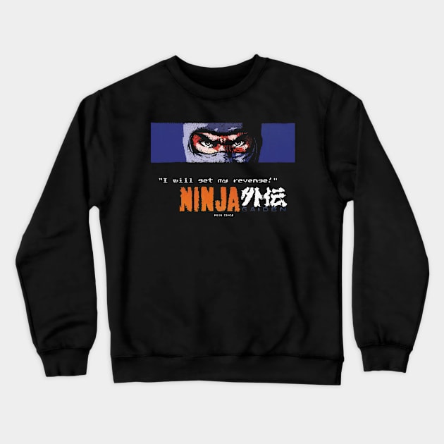 Ninja Gaiden Crewneck Sweatshirt by BlackCollarPolitics